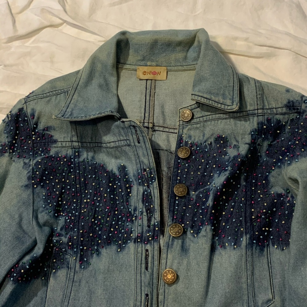 Brand: Onion, Size: 6, Color: Blue denim.